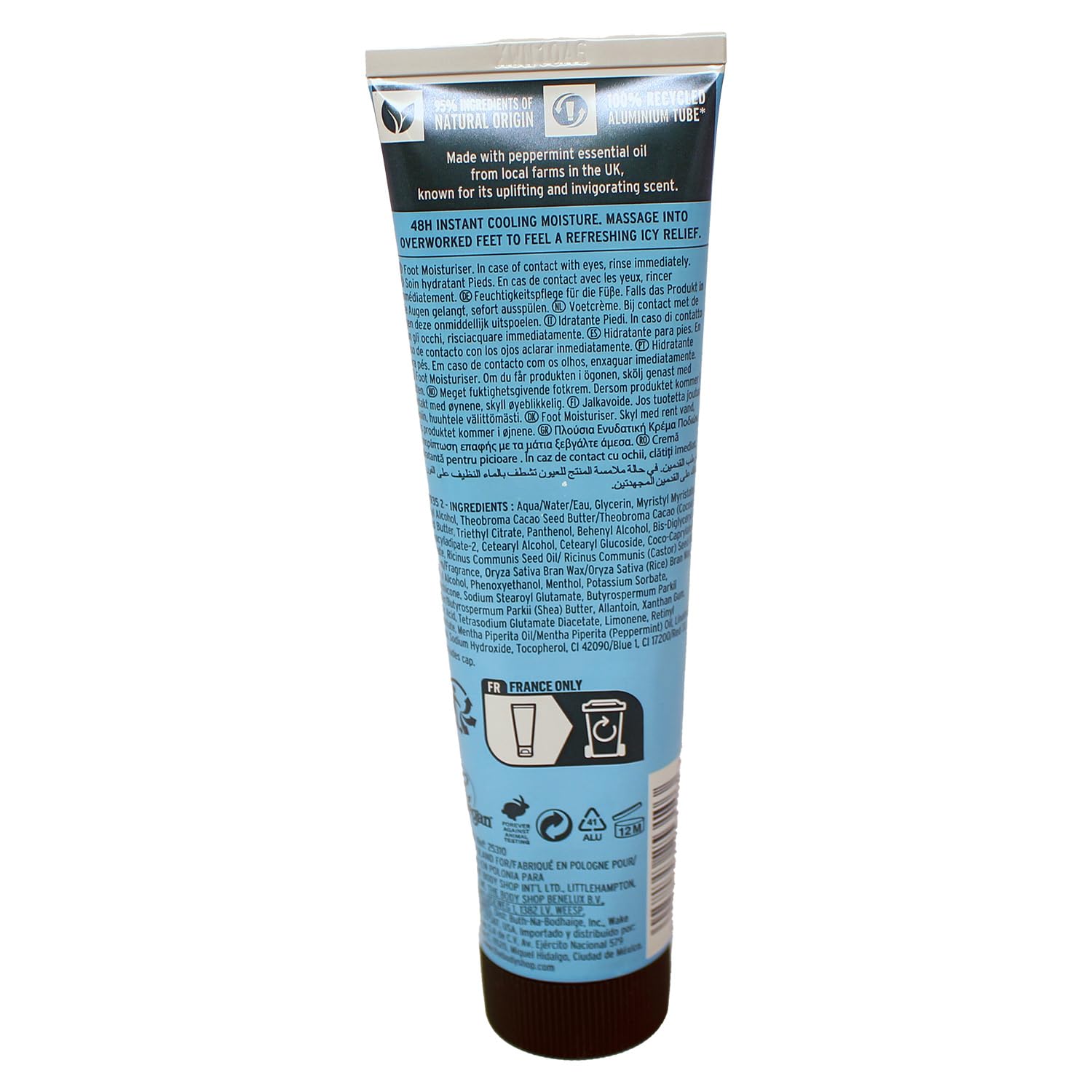 Foto 3 pulgar | Crema Para Pies The Body Shop Peppermint Vigorizante 100 Ml - Venta Internacional.