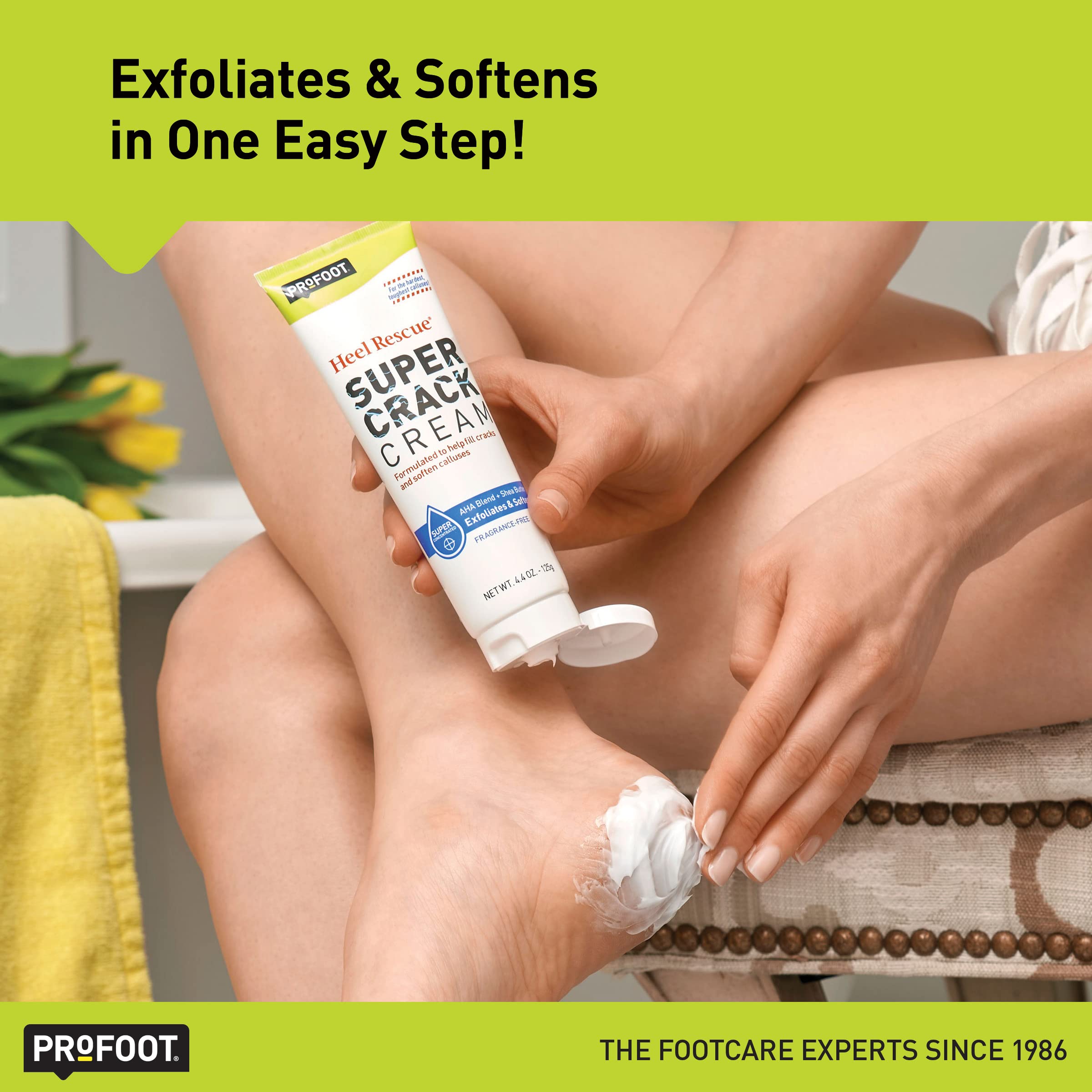 Foto 2 | Crema Para Pies Profoot Heel Rescue Super Crack 130 Ml (paquete De 3) - Venta Internacional.