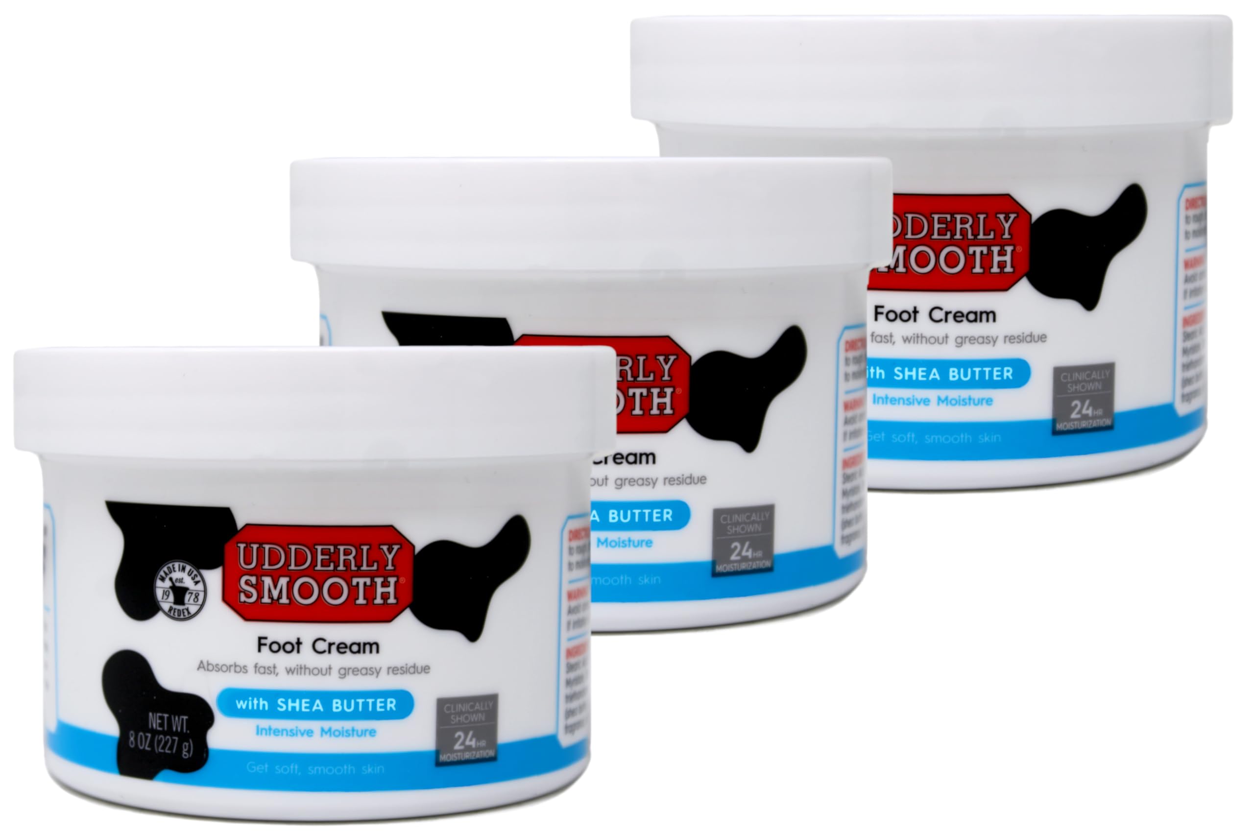 Foto 2 pulgar | Crema para Pies Udderly Smooth Manteca de Karité 3 Piezas-Venta Internacional