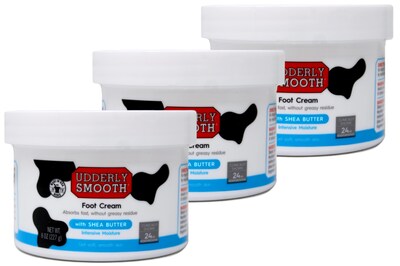 Foto 1 | Crema para Pies Udderly Smooth Manteca de Karité 3 Piezas-Venta Internacional