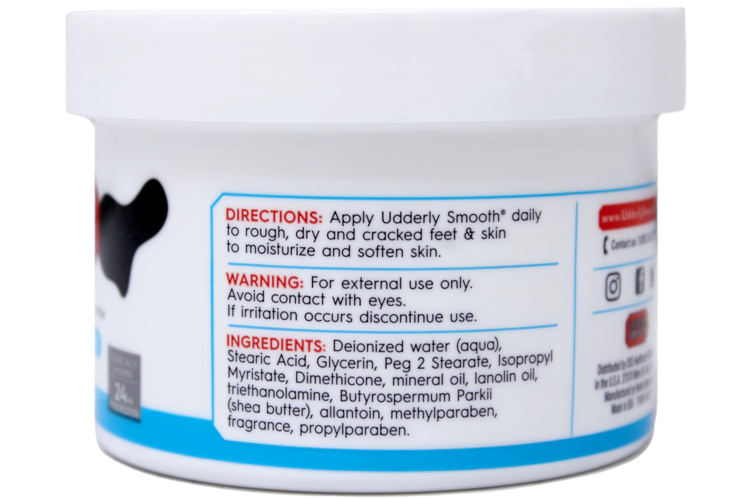 Foto 6 pulgar | Crema para Pies Udderly Smooth Manteca de Karité 3 Piezas-Venta Internacional