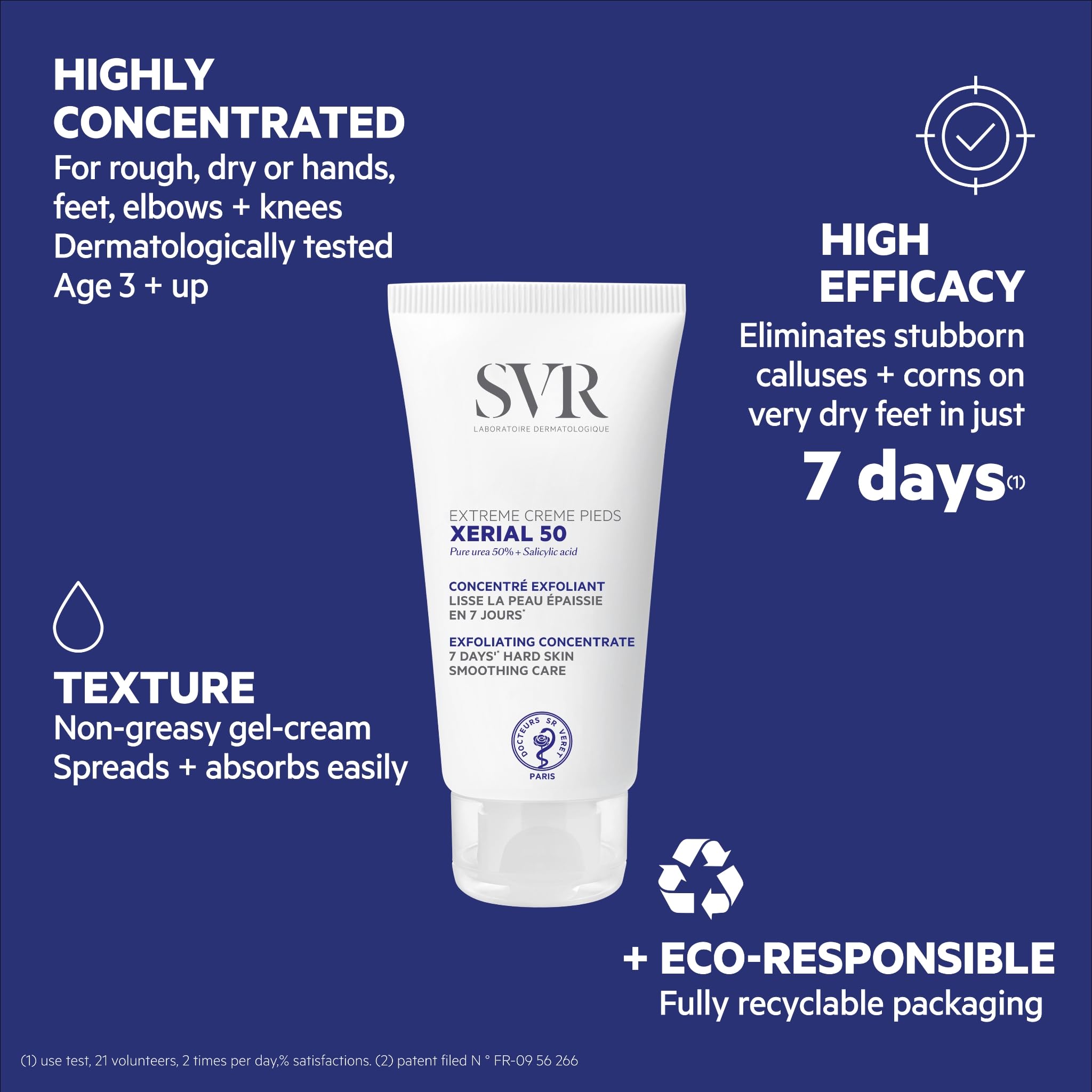 Foto 5 pulgar | Gel Para Pies Svr Xerial 50 Extreme Con Ácido Salicílico Y 50% De Urea, 50 Ml - Venta Internacional.