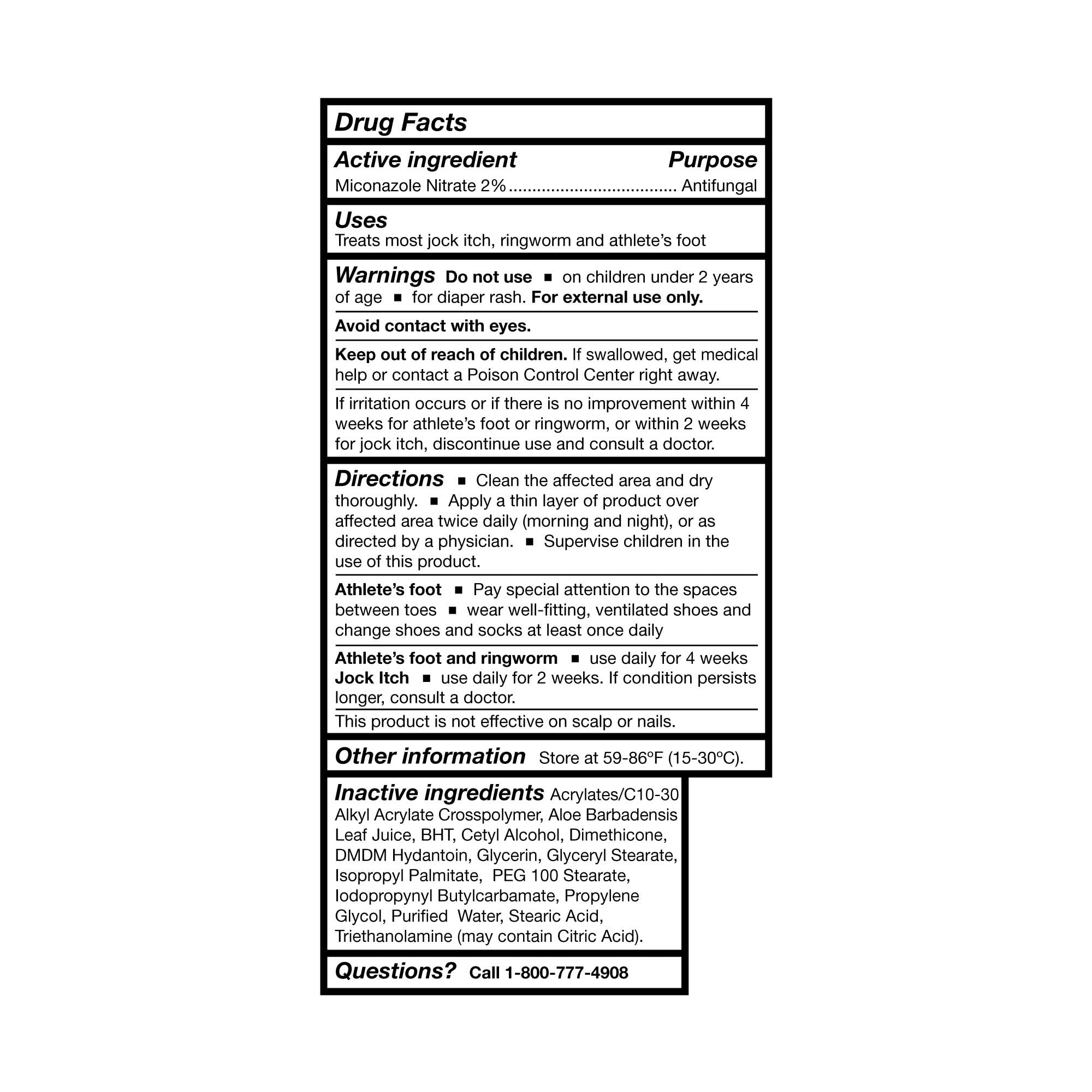 Foto 3 pulgar | Crema Antimicótica Mckesson Con Nitrato De Miconazol, 120 Ml, 2% - Venta Internacional.