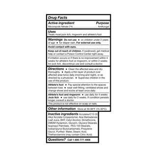 Foto 2 | Crema Antimicótica Mckesson Con Nitrato De Miconazol, 120 Ml, 2% - Venta Internacional.