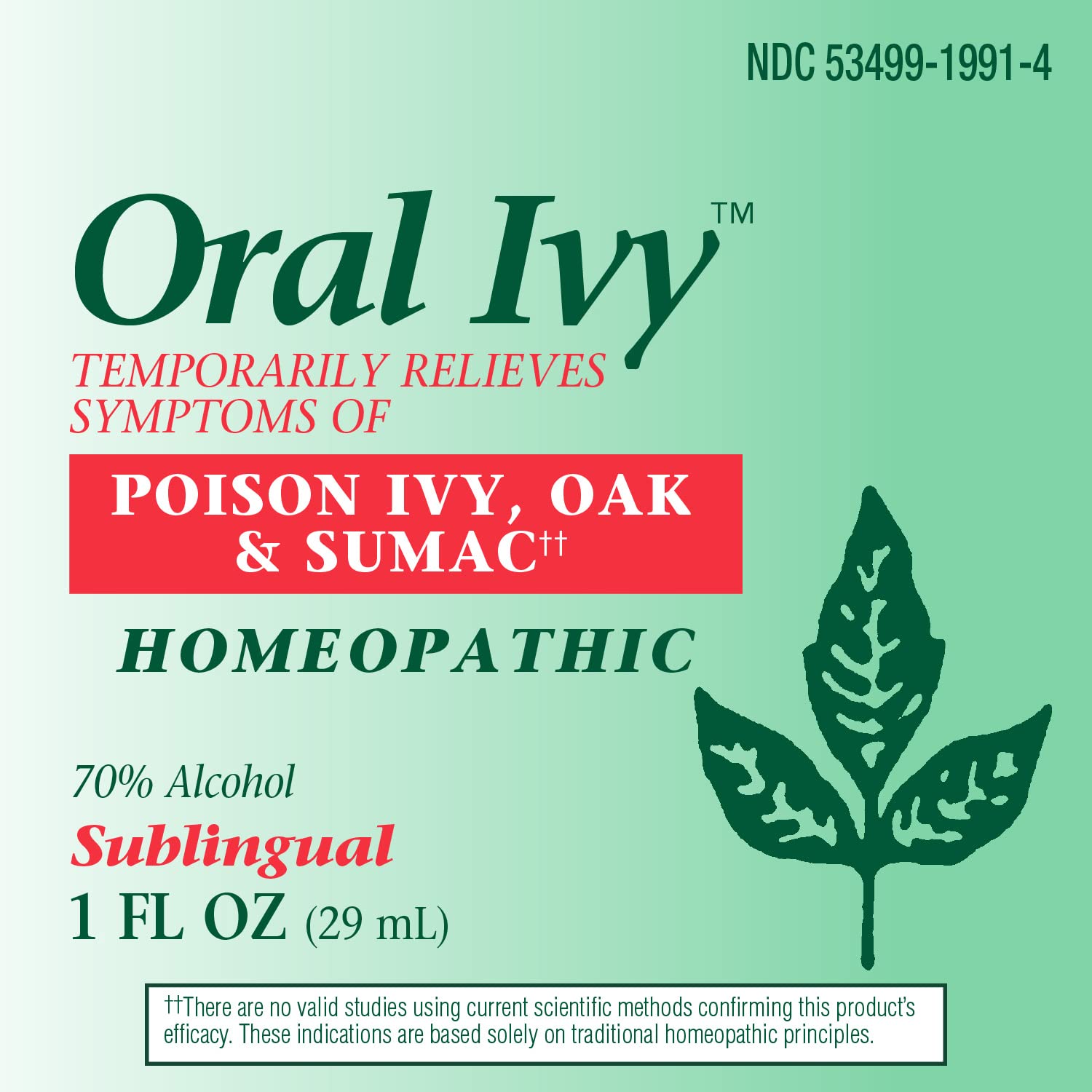 Foto 3 pulgar | Líquido Oral Ivy Nature's Way Boericke & Tafel 30 Ml - Venta Internacional.
