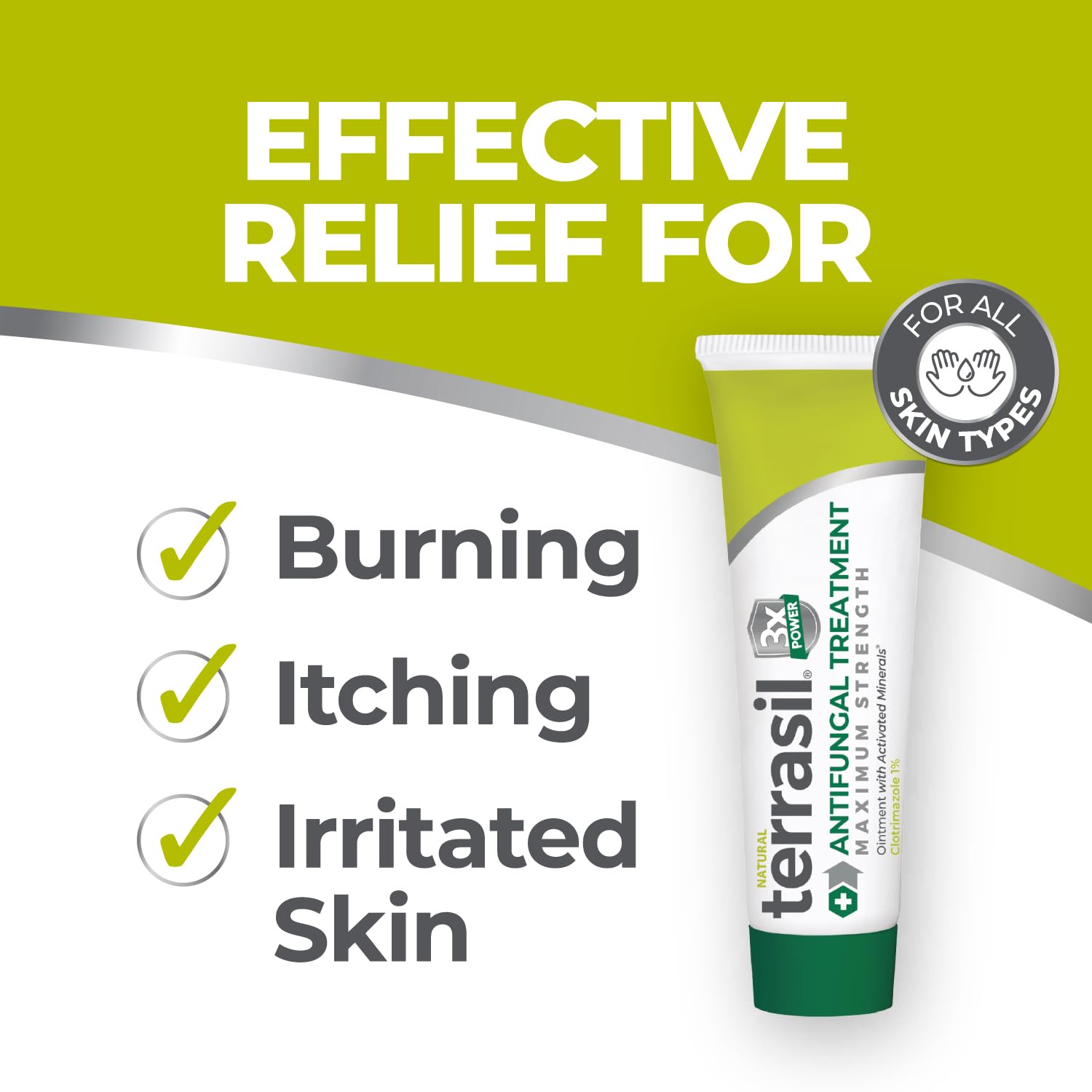 Foto 5 pulgar | Crema Antimicótica Terrasil Clotrimazol 1.7 Oz - Venta Internacional
