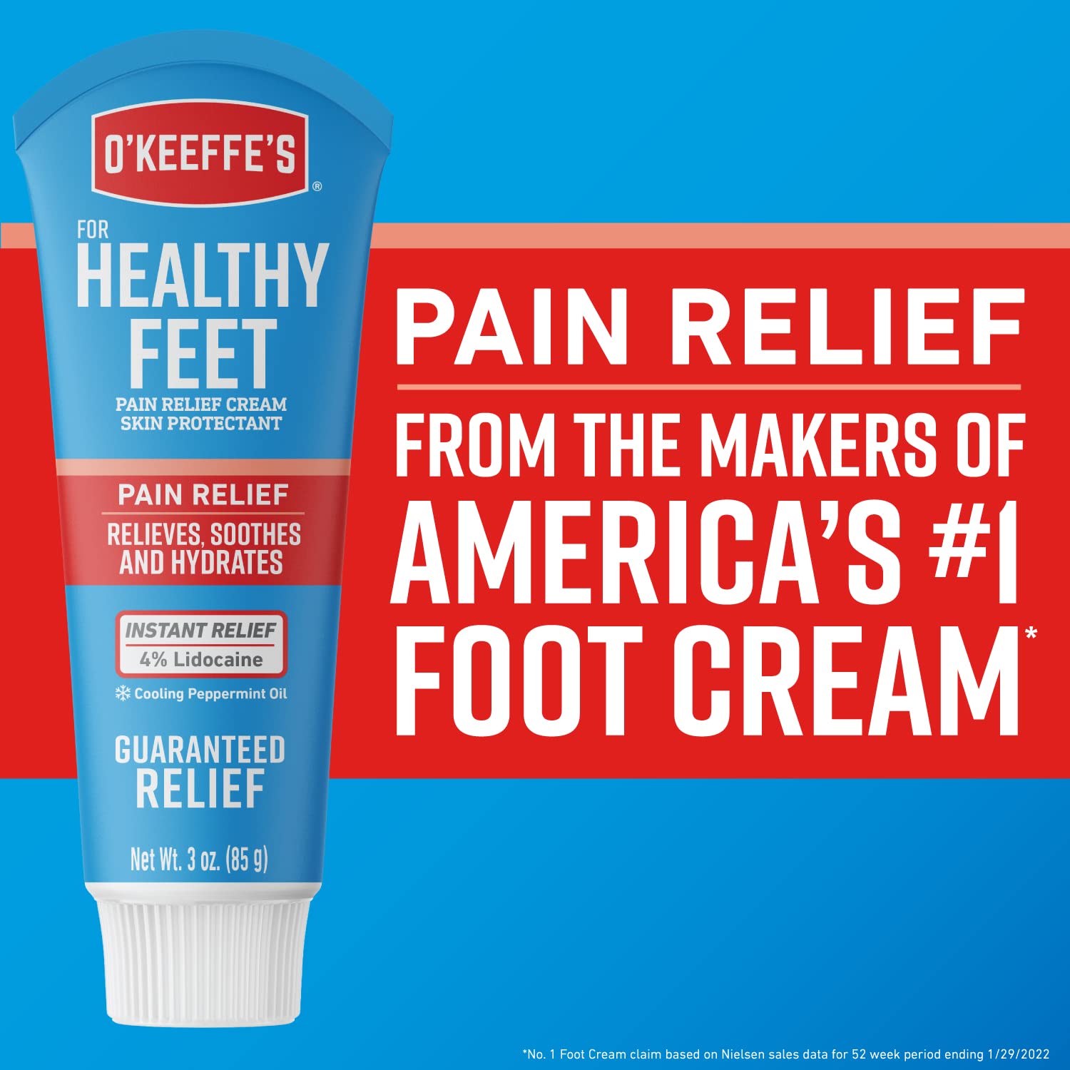 Foto 5 pulgar | Crema O'keeffe's Para Aliviar El Dolor De Pies Sanos, Tubo De 90 Ml - Venta Internacional.