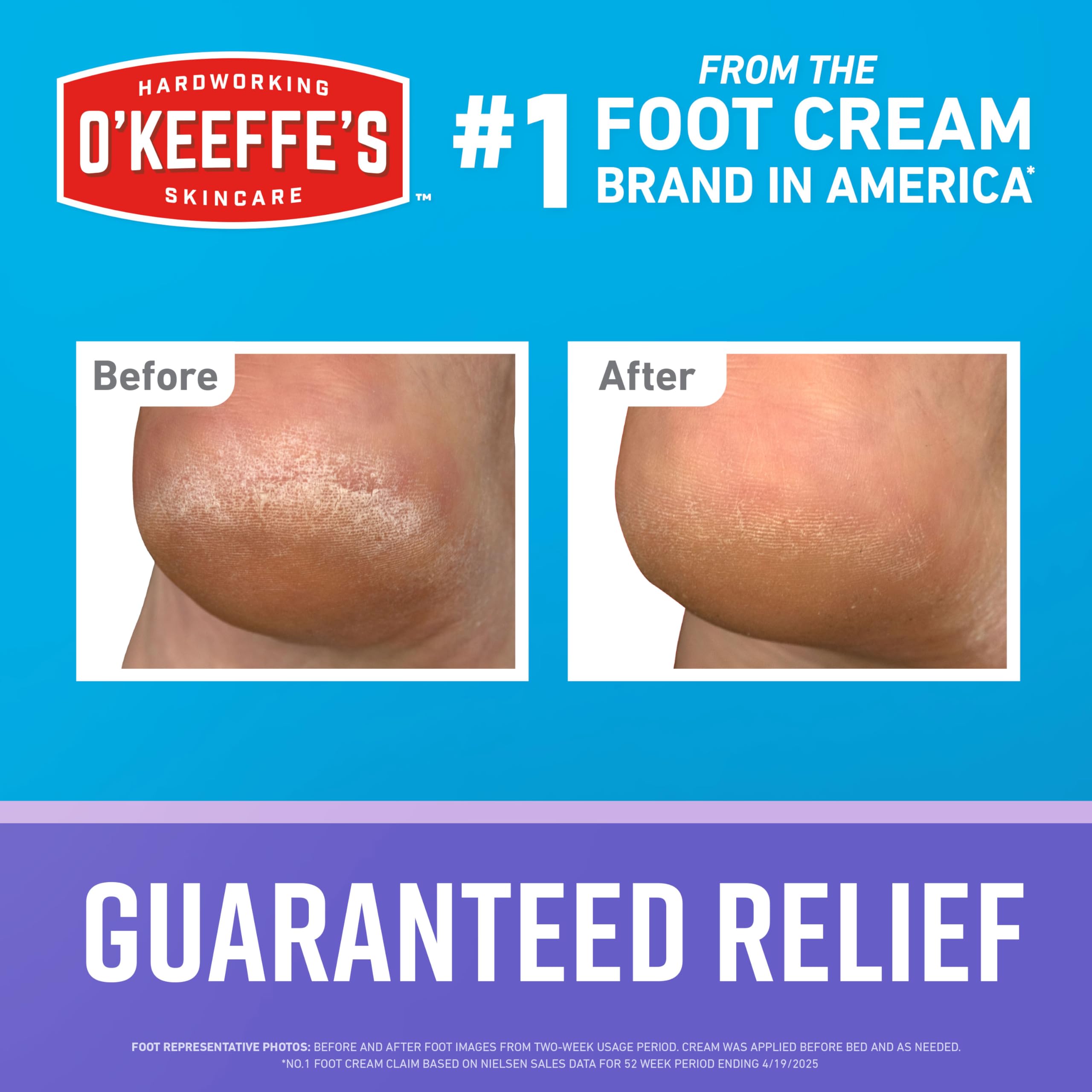 Foto 3 pulgar | Crema Para Pies O'keeffe's For Healthy Feet, Tratamiento Nocturno, 90 Ml - Venta Internacional.