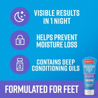 Foto 3 | Crema Para Pies O'keeffe's For Healthy Feet, Tratamiento Nocturno, 90 Ml - Venta Internacional.