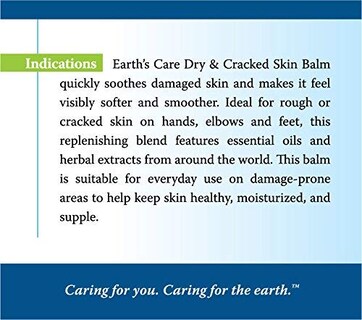 Foto 4 | Bálsamo Para Piel Earth's Care Seco Y Agrietado 75 Ml Probado Para Alérgicos - Venta Internacional.