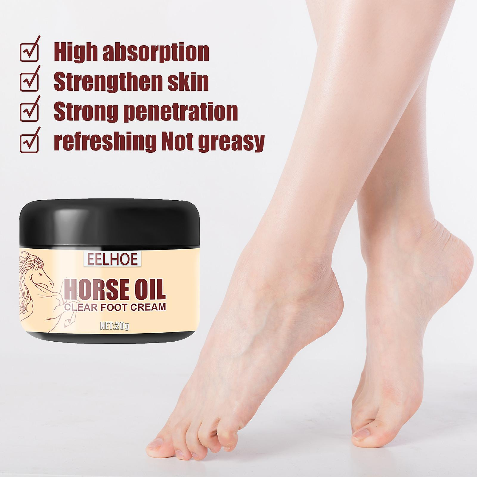 Foto 6 pulgar | Crema Para Pies Huoguo  Aceite De Caballo  Hidratante  Anticongelante  10 G  50 G - Venta Internacional.