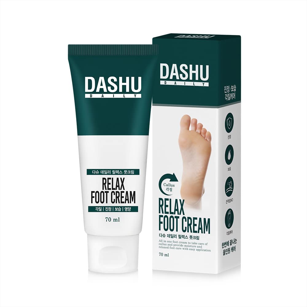 Foto 2 pulgar | Crema De Pies Dashu Daily Relax Hidratante 70 Ml Para Pies Secos - Venta Internacional.