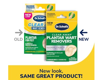 Foto 5 | Eliminador De Verrugas Dr. Scholl's Clear Away Plantar 24 Unidades (paquete De 2) - Venta Internacional.