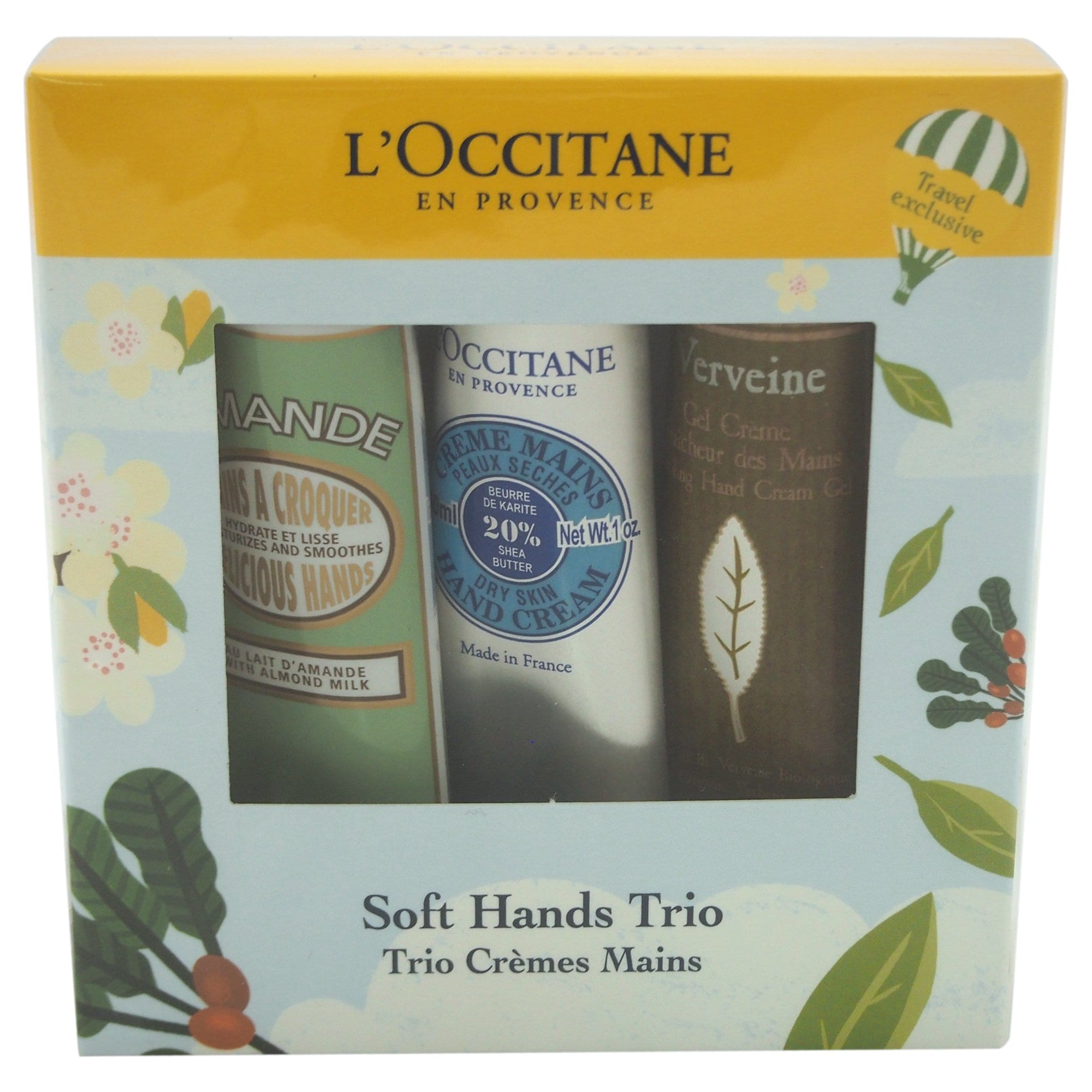 Kit De Cuidado De Manos L'occitane Soft Hands Trio Con 3 Cremas De Manos - Venta Internacional. $1,205