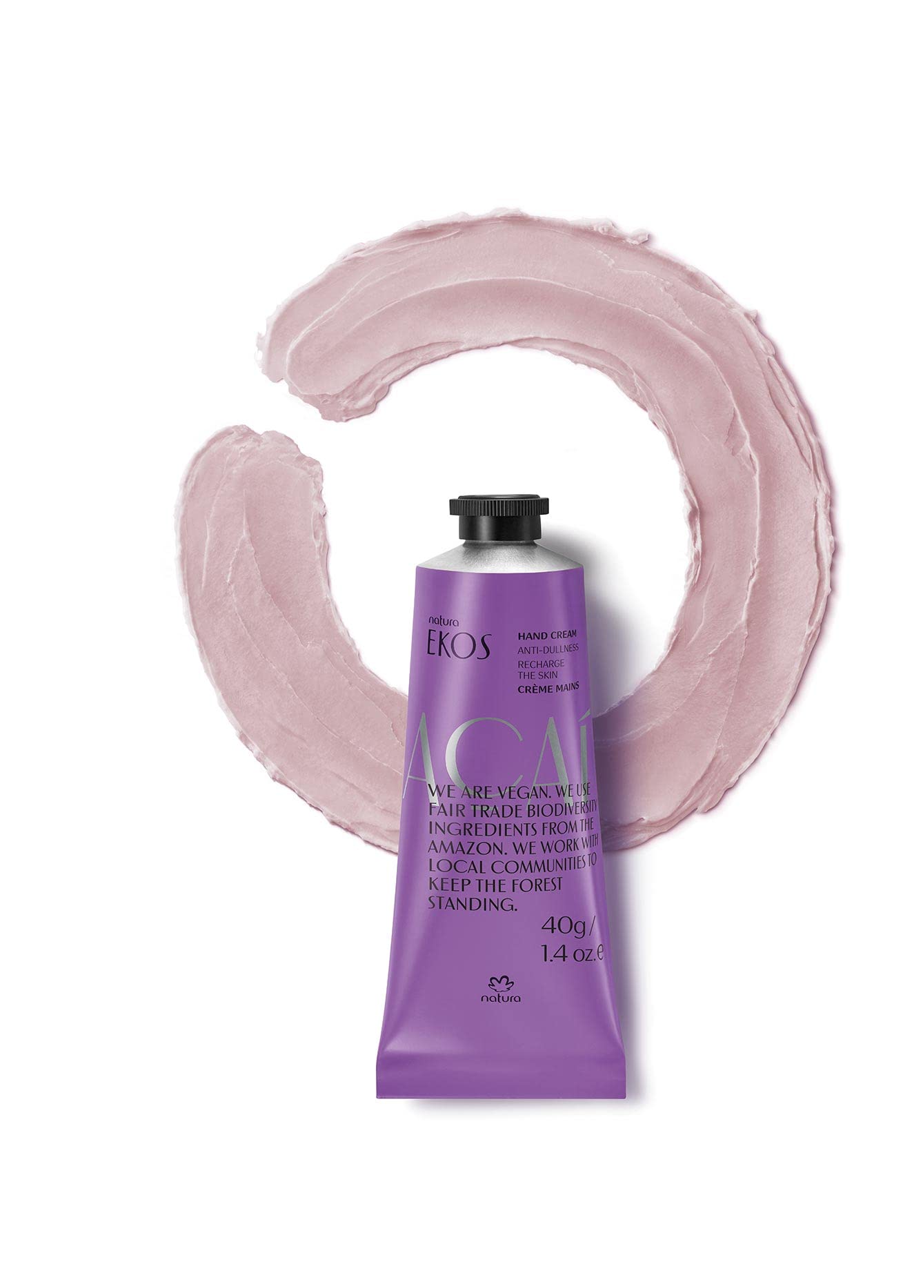 Foto 3 pulgar | Crema De Manos Natura Ekos Açaí Antiembotamiento 40ml Vegan - Venta Internacional.