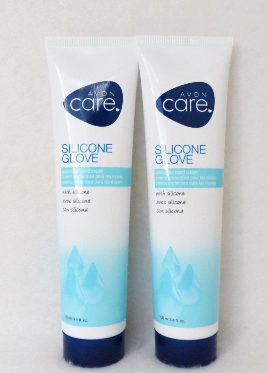 Foto 2 pulgar | Crema De Manos Avon Care Silicone Glove Protective 100 Ml (x2) - Venta Internacional.