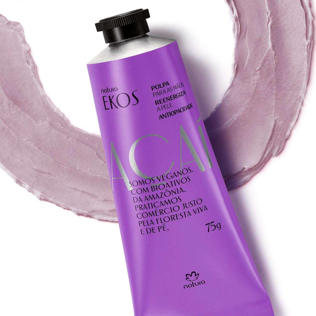 Foto 3 | Pulpa Hidratante Para Manos Natura Ekos Acai 75g - Venta Internacional.