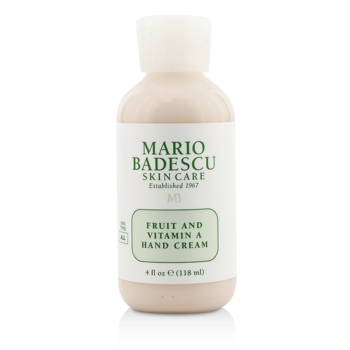 Crema De Manos Mario Badescu Con Frutas Y Vitamina A Para Todo Tipo De Piel - Venta Internacional.