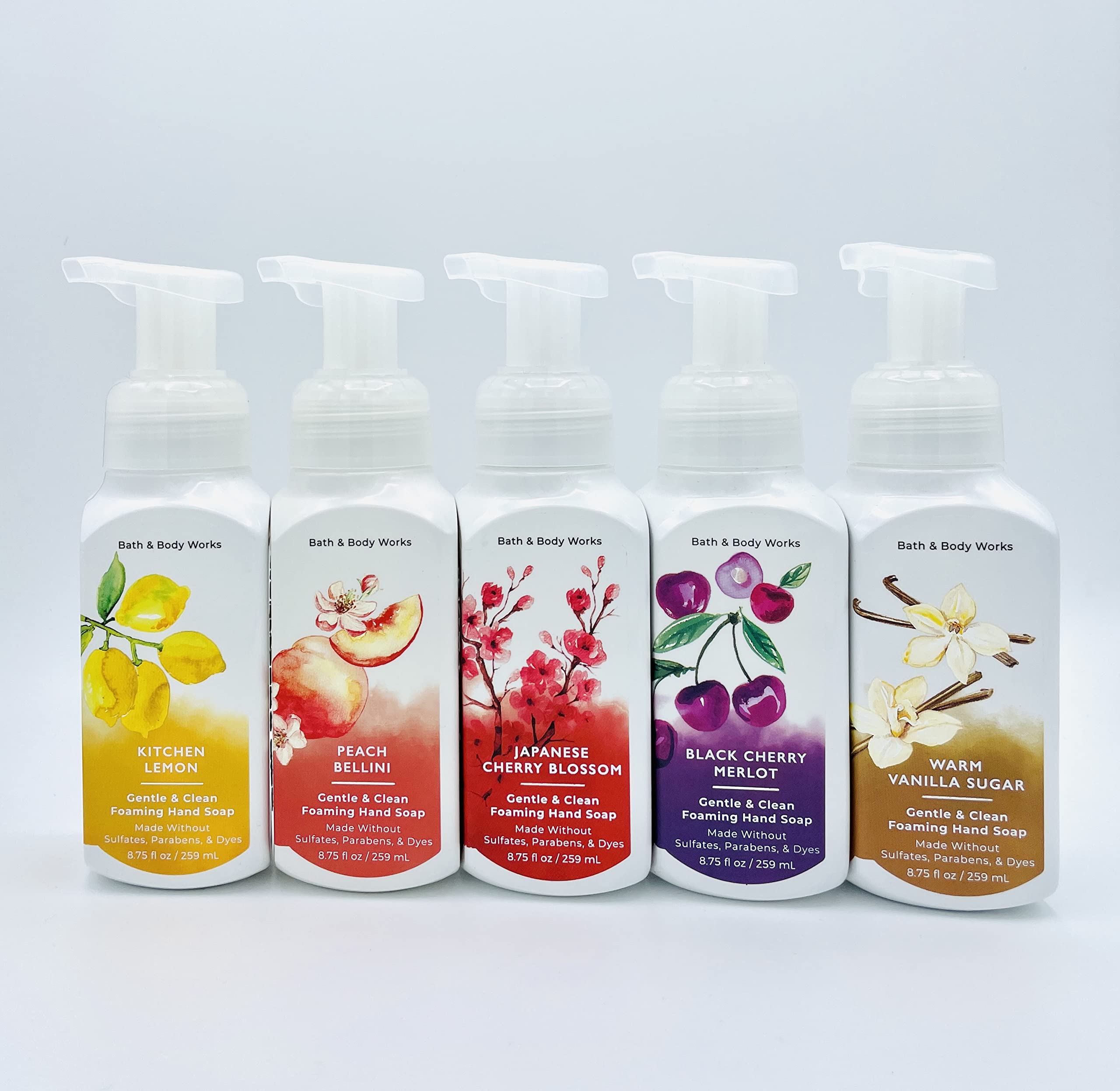 Foto 1 | Jabón de Manos Bath And Body Works Kitchen Favorites 259 Ml Paquete de 5 - Venta Internacional