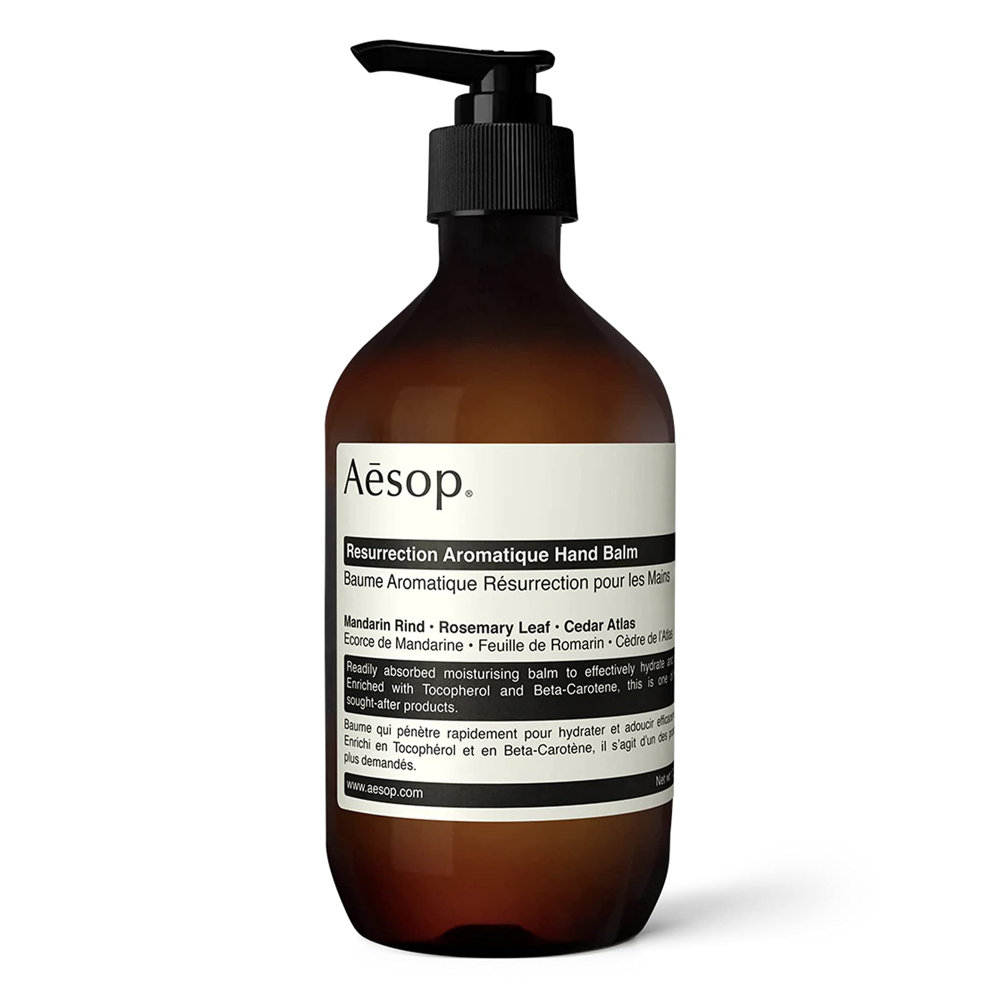 Bálsamo De Manos Aesop Resurrection Aromatique, 500 Ml, Rico En Hidratación - Venta Internacional.