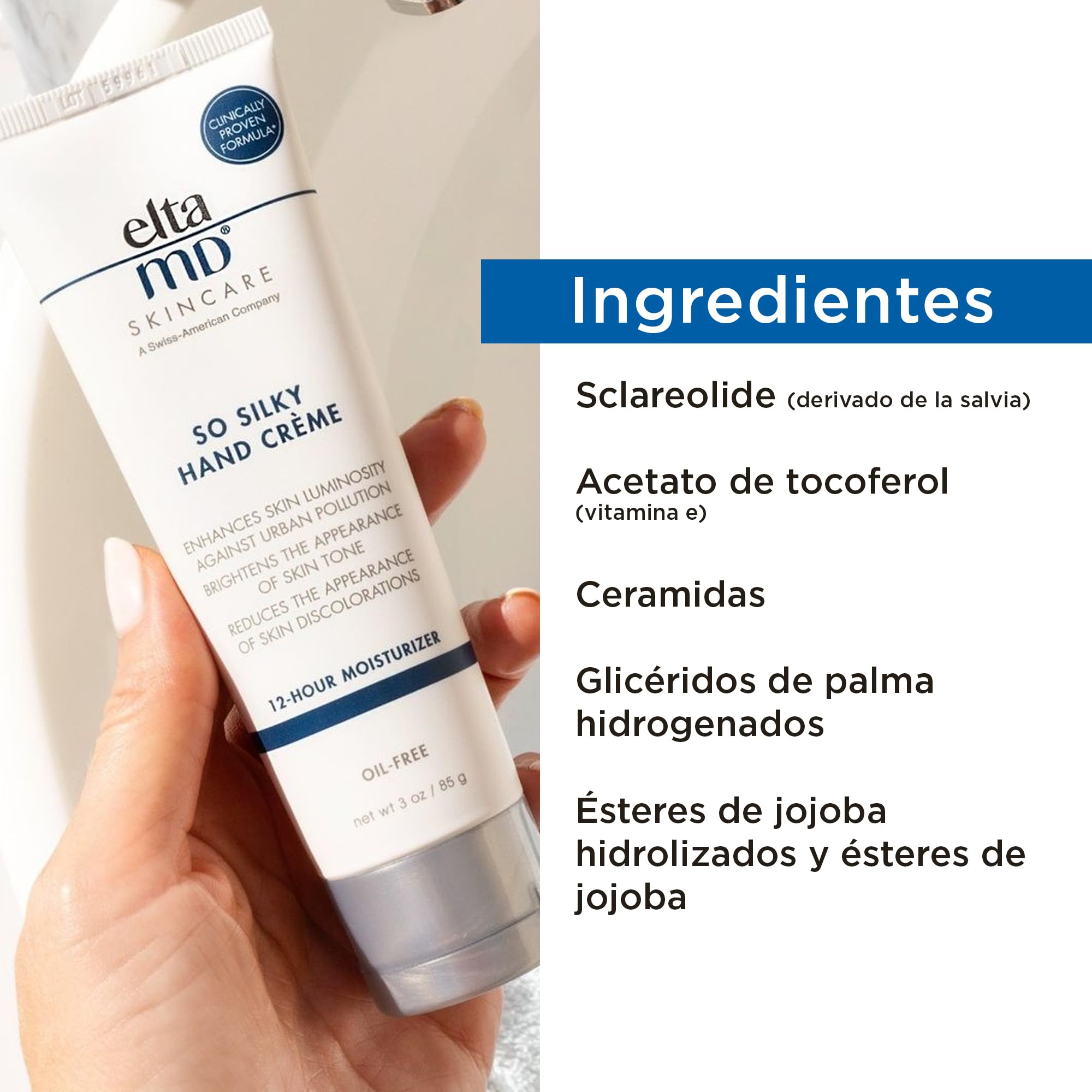 Foto 5 pulgar | Crema De Manos Eltamd Skin Restore Brightening 3 Ml - Venta Internacional.