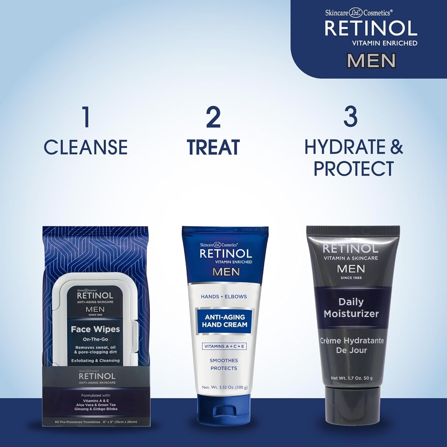 Foto 7 pulgar | Crema De Manos Con Retinol Antienvejecimiento The Original Brand Men's - Venta Internacional.