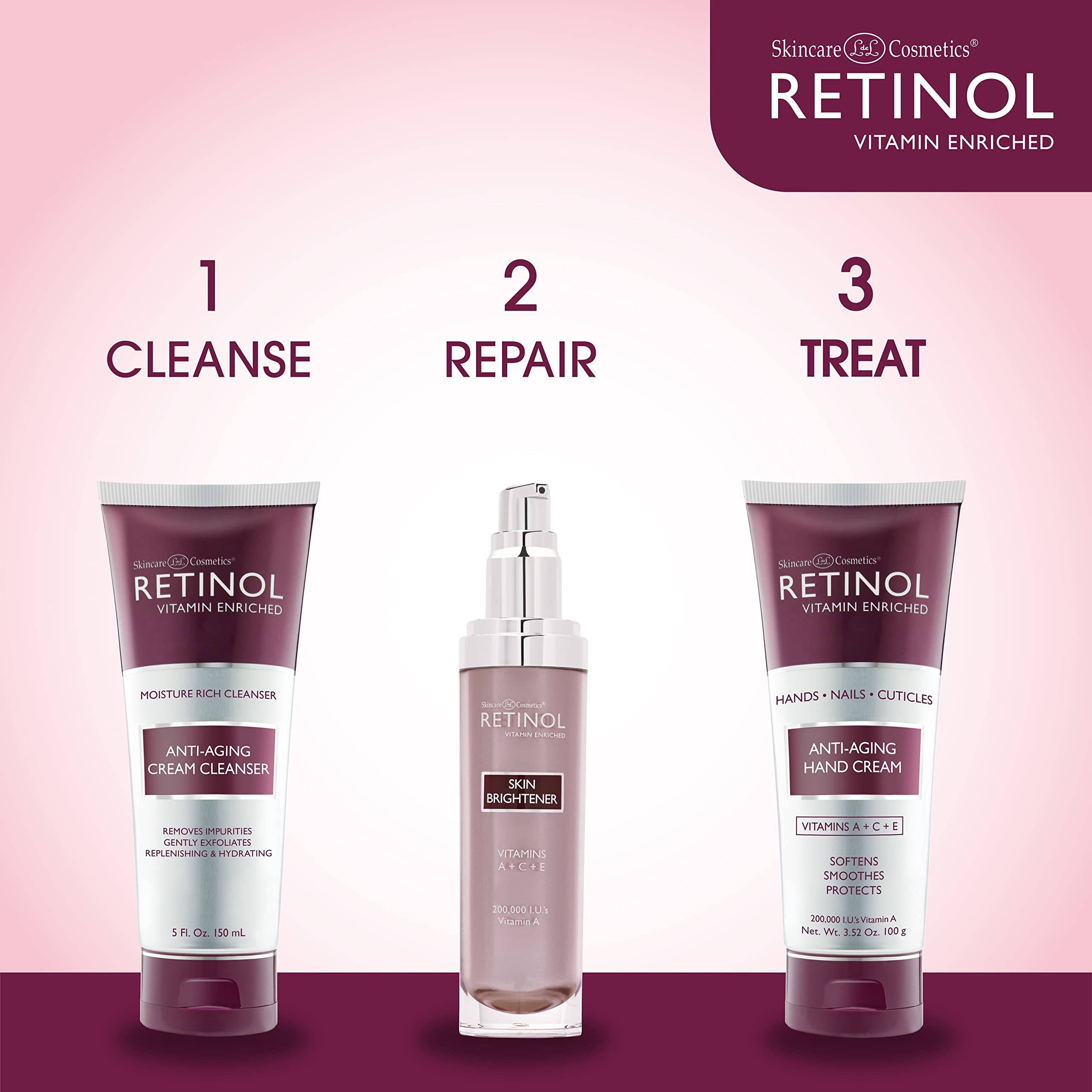 Foto 7 pulgar | Crema De Manos Skincare Ldel Cosmetics Retinol Antiedad - Venta Internacional.