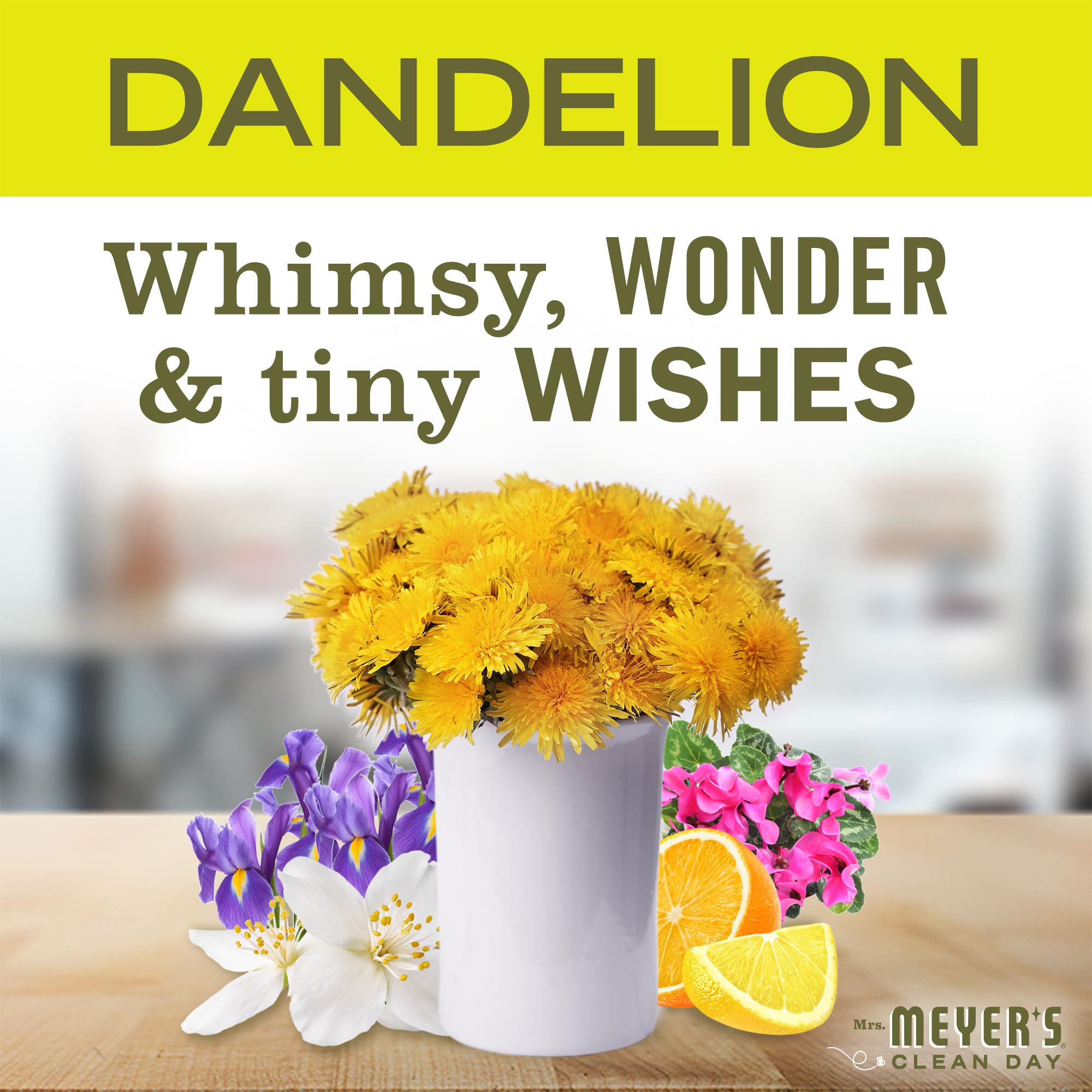 Foto 2 | Jabón Líquido Para Manos Mrs. Meyer's Clean Day Dandelion, Botella De 370 Ml - Venta Internacional.