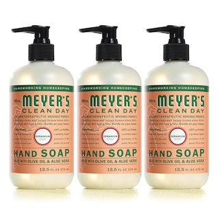 Foto 1 | Jabón De Manos Mrs. Meyer's Clean Day Geranium 370 Ml, Paquete De 3 - Venta Internacional.