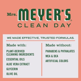 Foto 4 | Jabón De Manos Mrs. Meyer's Clean Day Geranium 370 Ml, Paquete De 3 - Venta Internacional.
