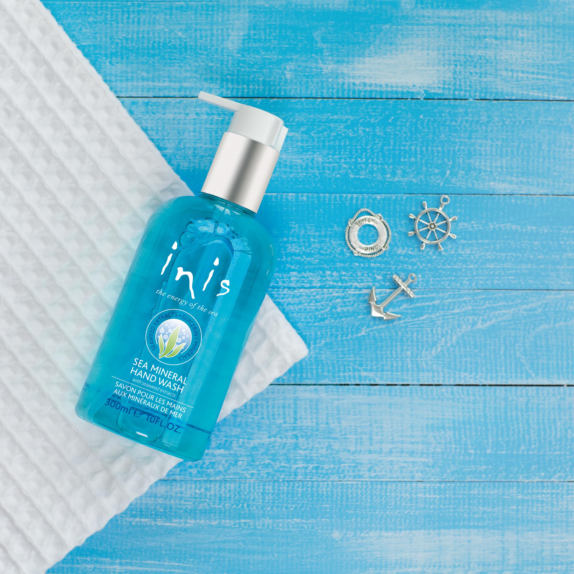 Foto 3 pulgar | Jabón De Manos Inis The Energy Of The Sea Mineral 300 Ml - Venta Internacional.