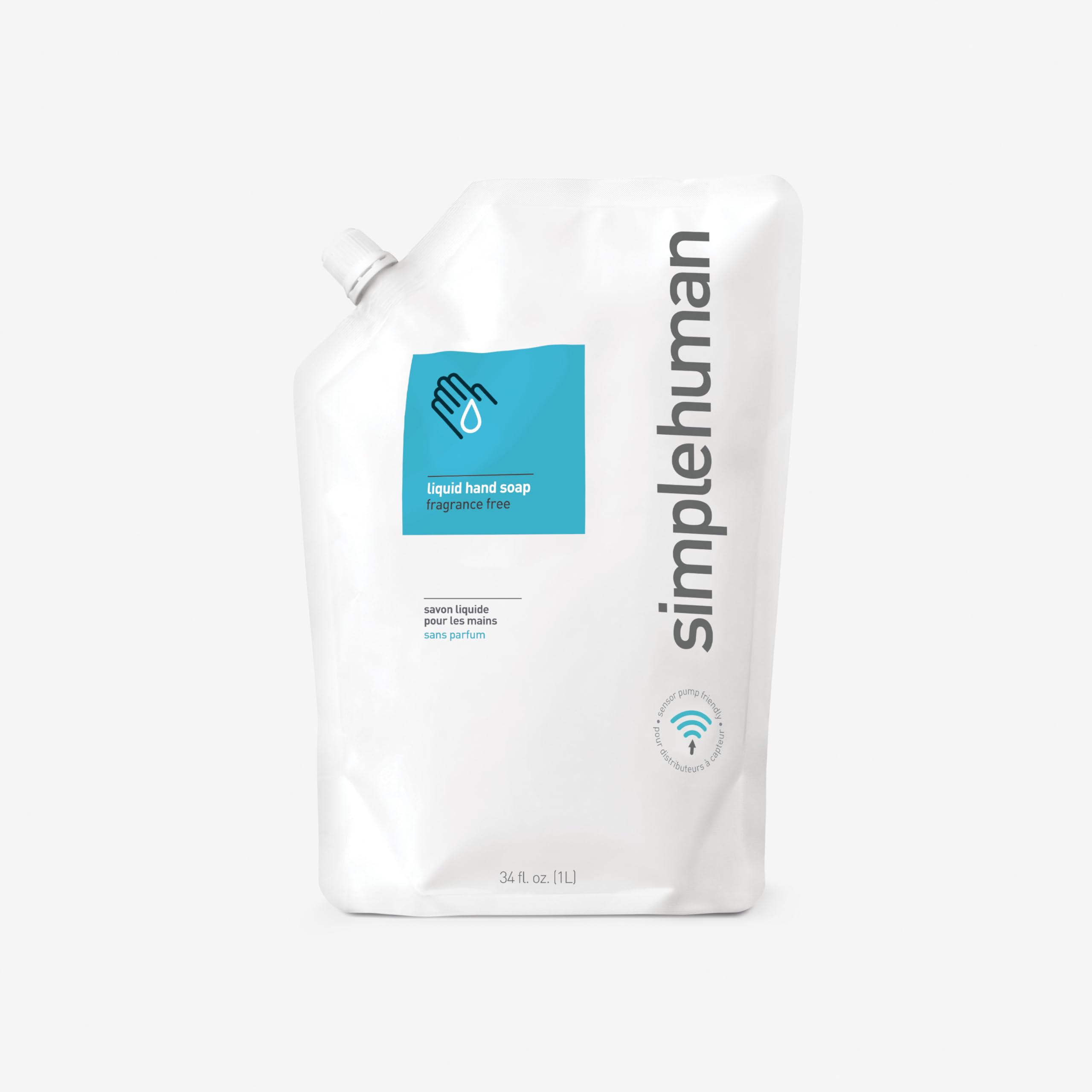 Foto 3 pulgar | Recambio De Jabón Líquido Para Manos Simplehuman, Sin Fragancia, 1 L X 6 - Venta Internacional.