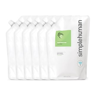 Foto 1 | Recambio De Jabón Líquido Para Manos Simplehuman Cucumber, 1 L (paquete De 6) - Venta Internacional.