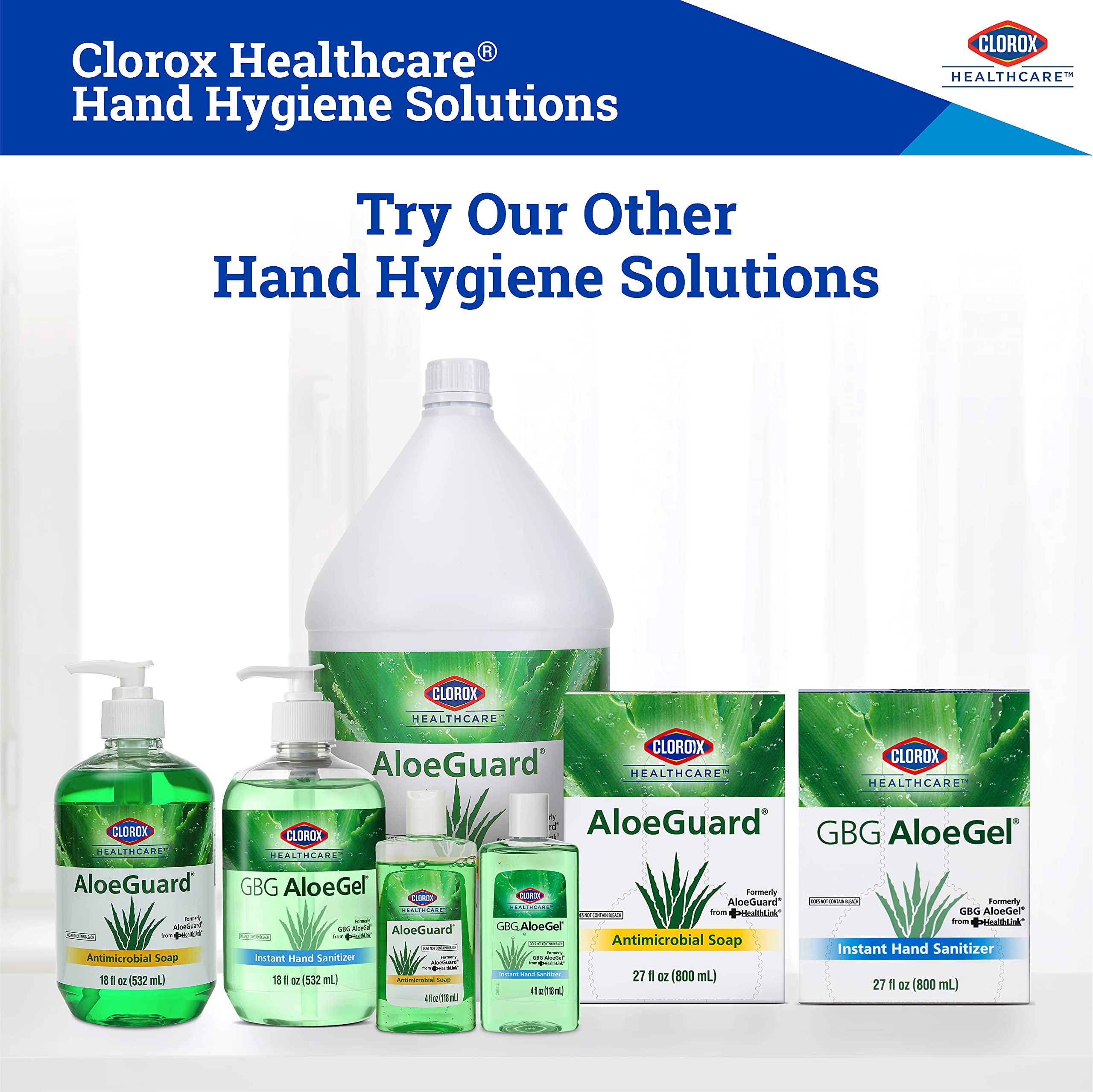 Foto 7 pulgar | Jabón De Manos Clorox Healthcare Aloeguard 120 Ml Con Aloe Vera - Venta Internacional.