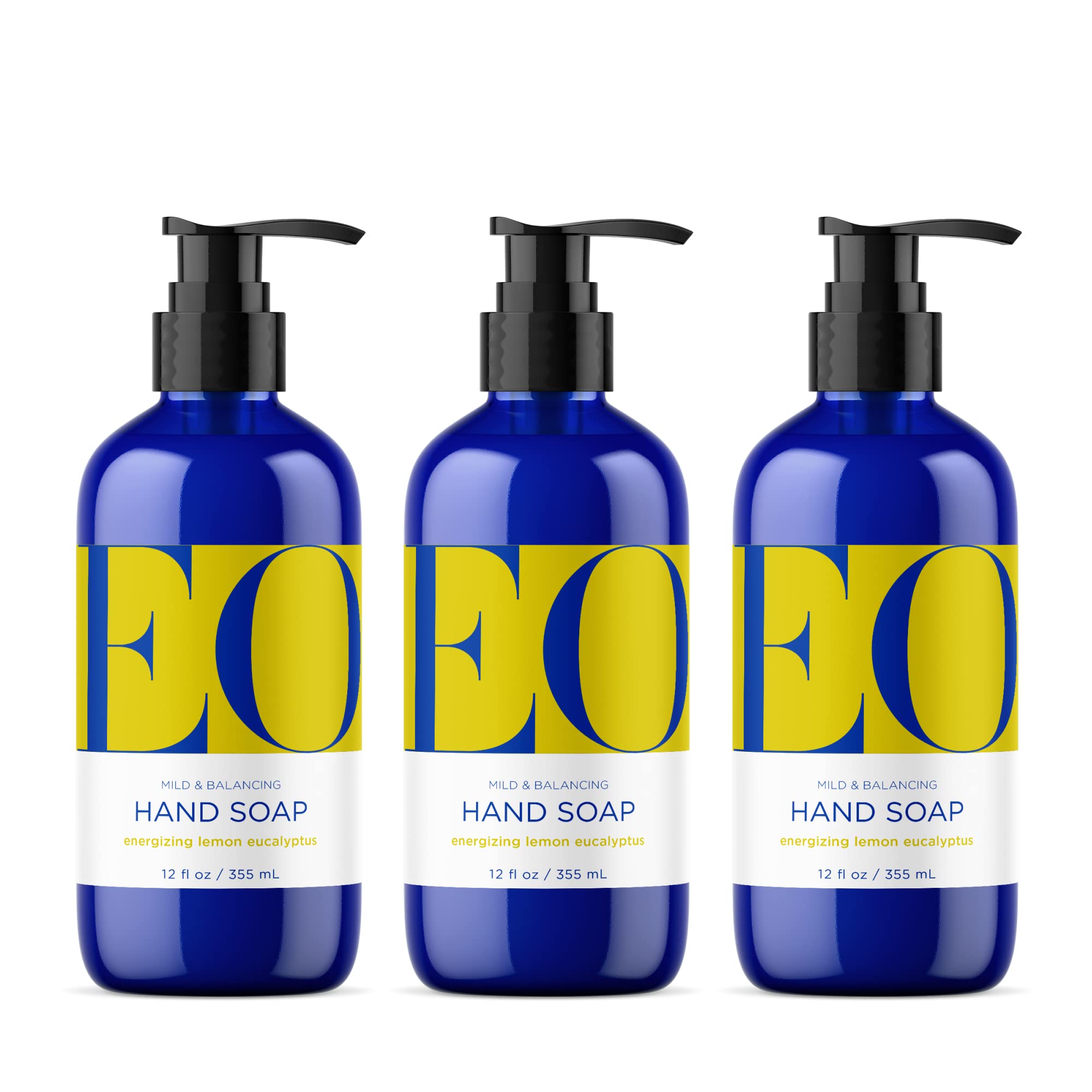 Foto 1 | Jabón Líquido Para Manos Eo Lemon Eucalyptus 360 Ml (paquete De 3) - Venta Internacional.
