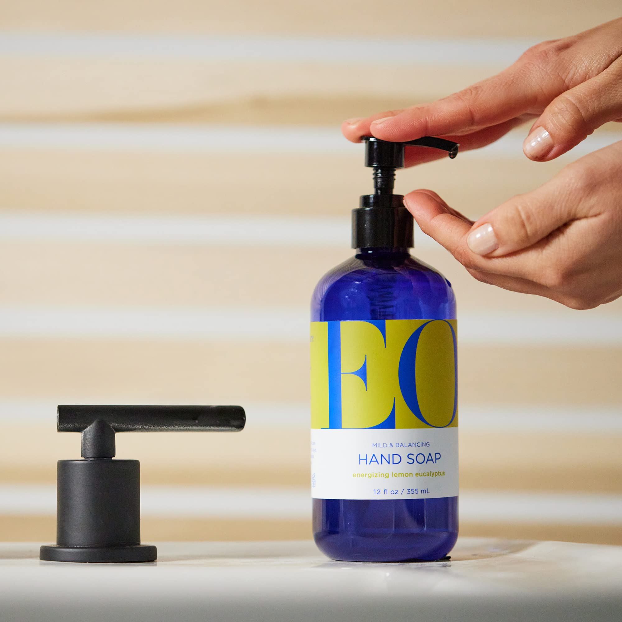 Foto 4 pulgar | Jabón Líquido Para Manos Eo Lemon Eucalyptus 360 Ml (paquete De 3) - Venta Internacional.