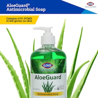 Foto 2 | Jabón De Manos Clorox Healthcare Aloeguard Aloe Vera 540ml X12 - Venta Internacional.