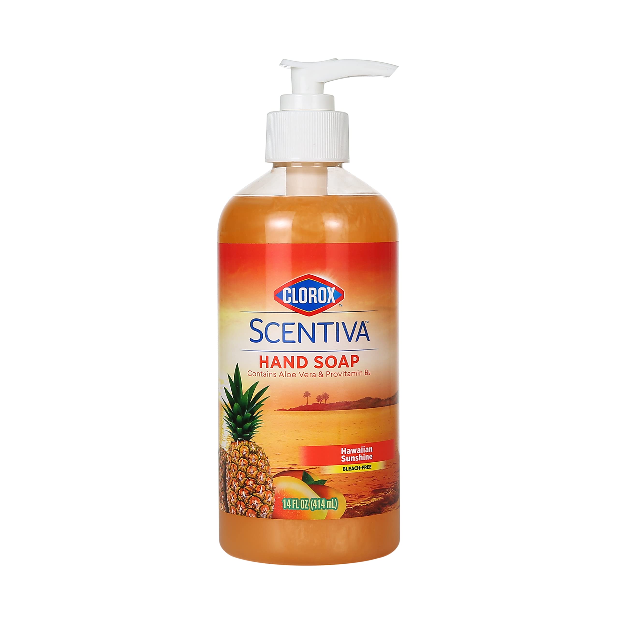 Jabón Líquido Para Manos Clorox Scentiva 414 Ml Con Aloe Vera Y Provitamina B5 - Venta Internacional.