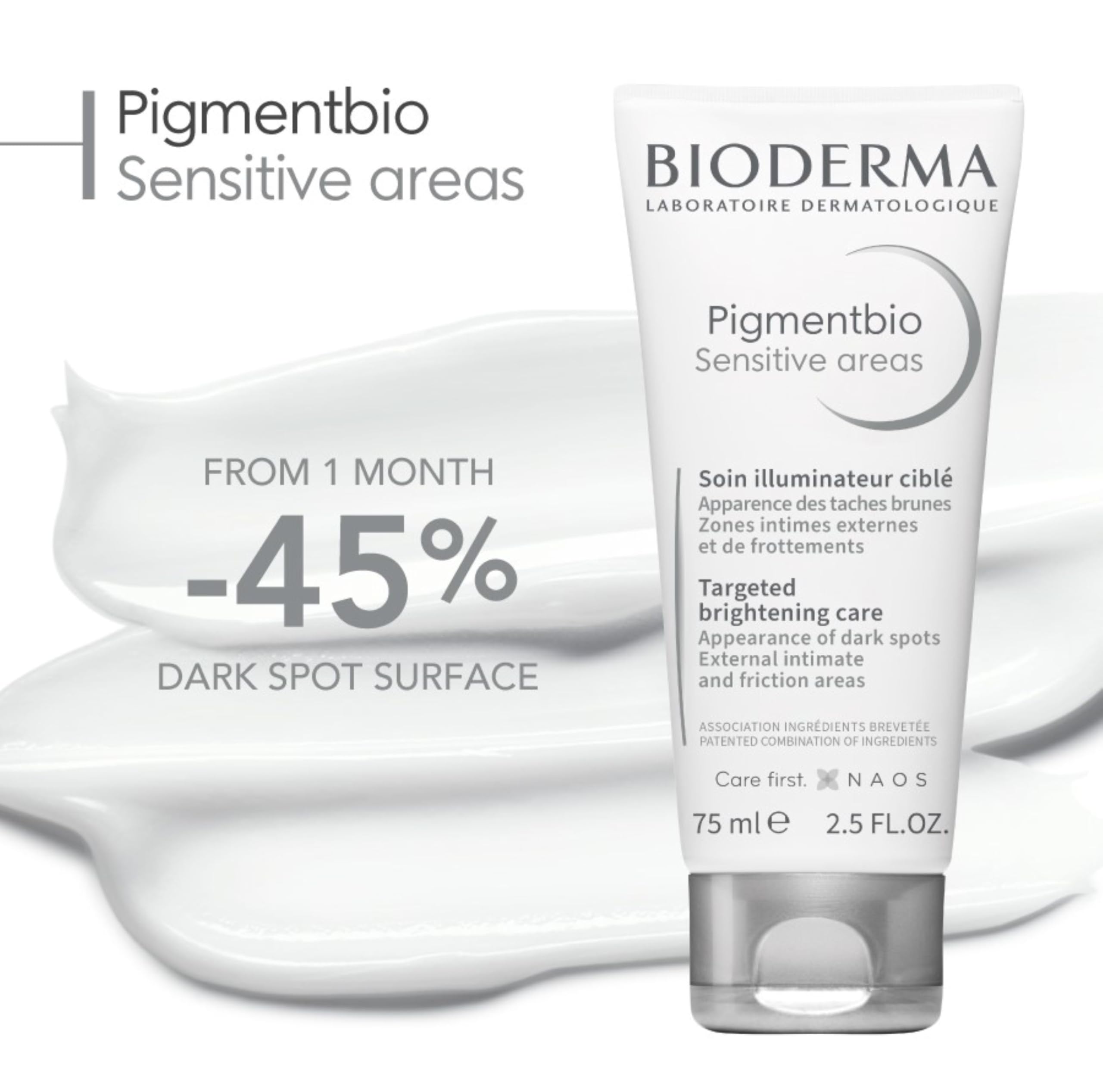 Foto 4 pulgar | Crema Bioderma Pigmentbio Blanqueador De Áreas Sensibles 75ml - Venta Internacional.