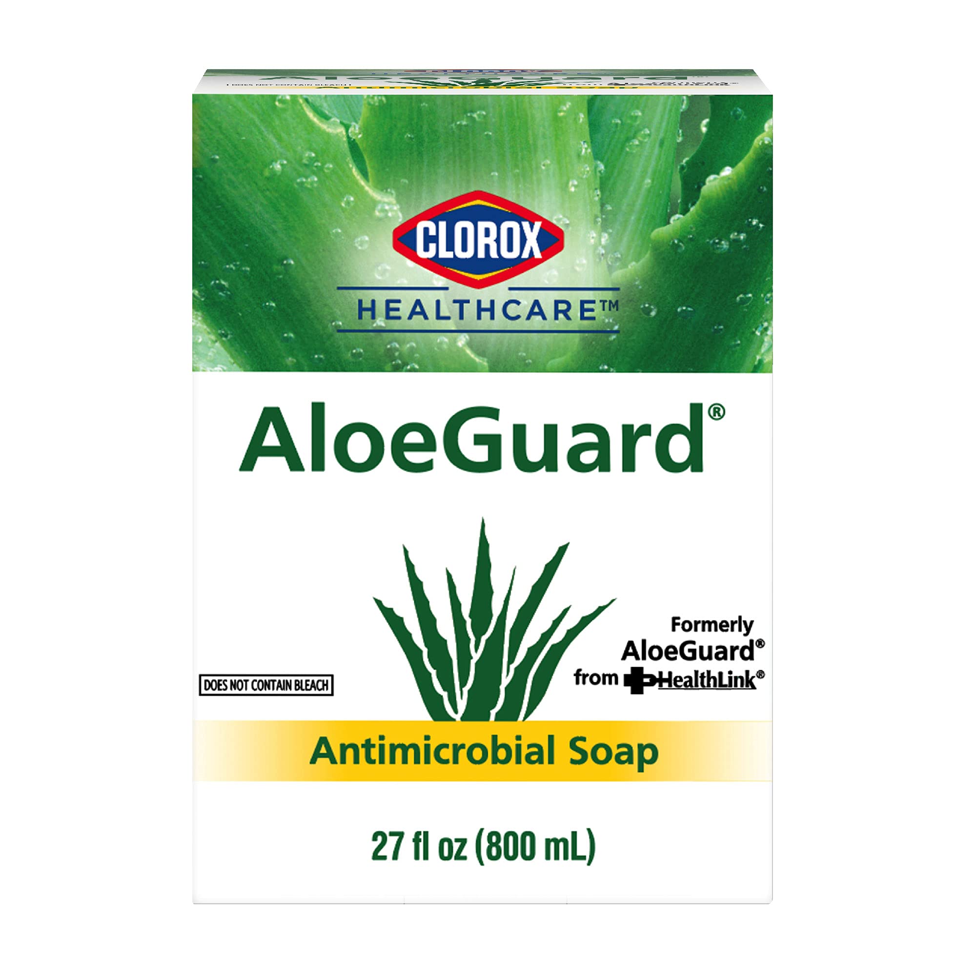 Foto 2 pulgar | Jabón Antimicrobiano Para Manos Clorox Healthcare Aloeguard 800 Ml - Venta Internacional.