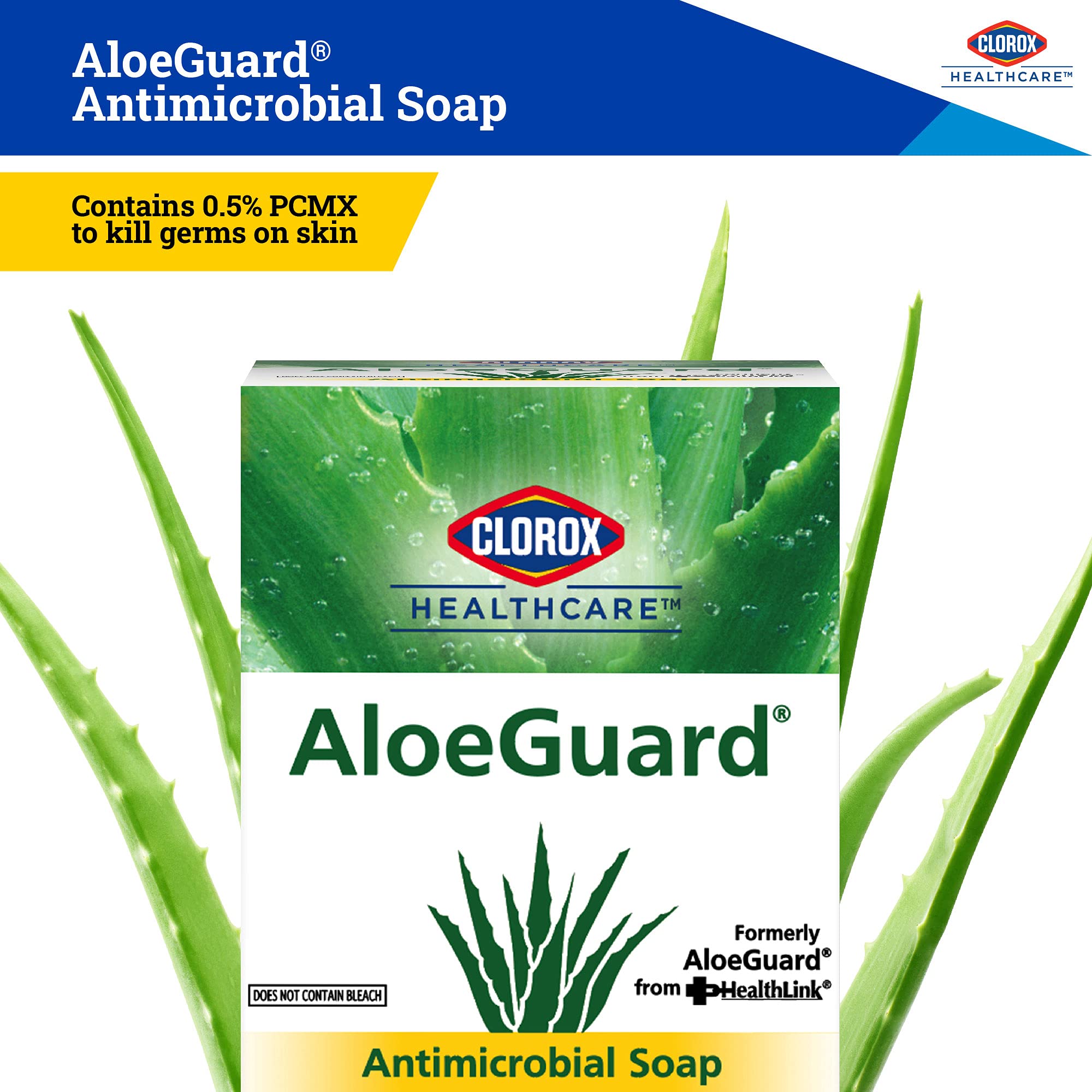 Foto 2 | Jabón Antimicrobiano Para Manos Clorox Healthcare Aloeguard 800 Ml - Venta Internacional.