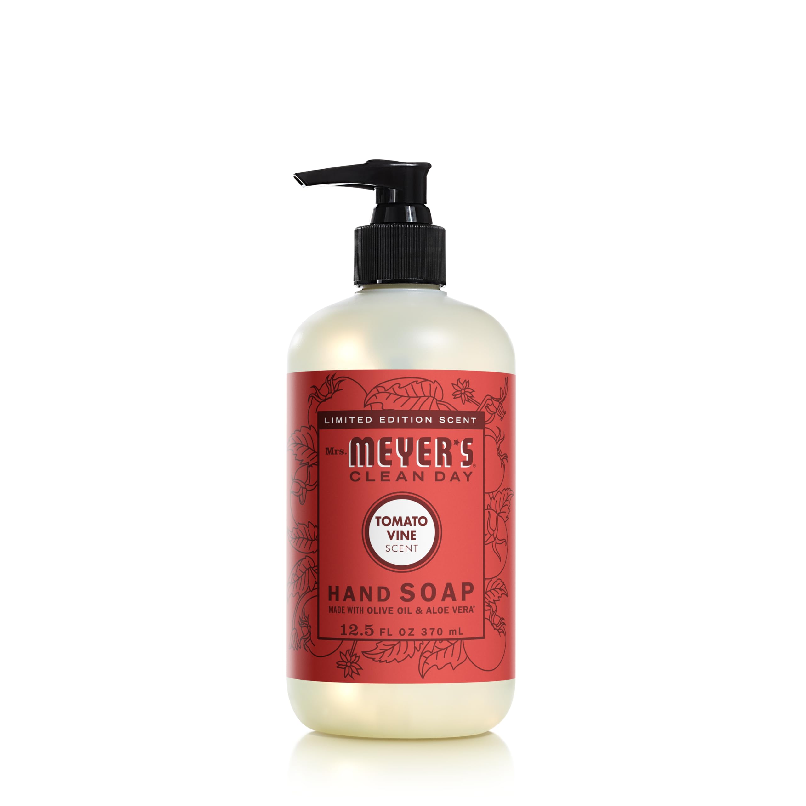Jabón Líquido Para Manos Mrs. Meyer's Clean Day Tomato Vine 370 Ml - Venta Internacional.