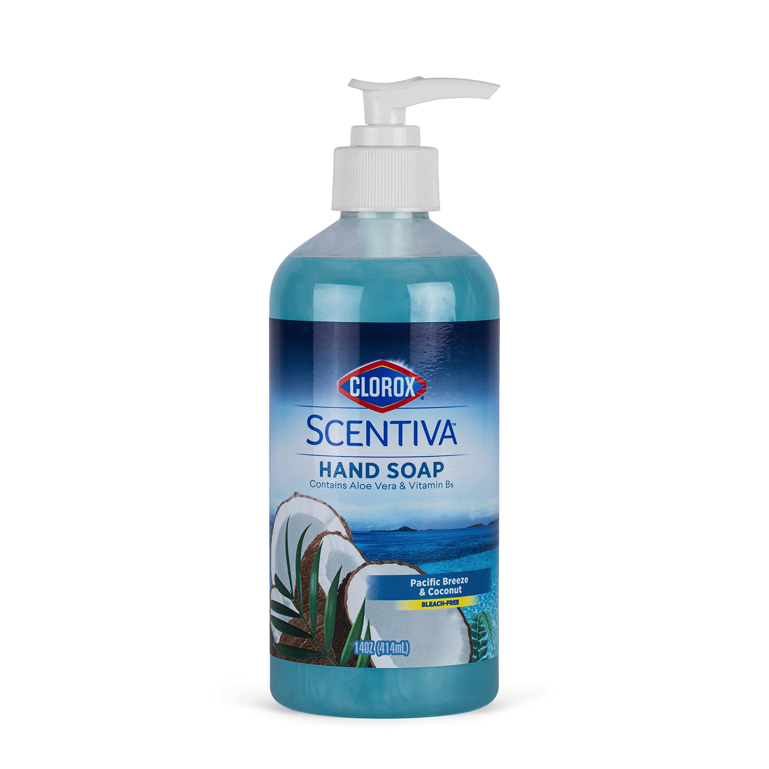 Jabón Líquido Para Manos Clorox Scentiva Pacific Breeze 414ml - Venta Internacional.