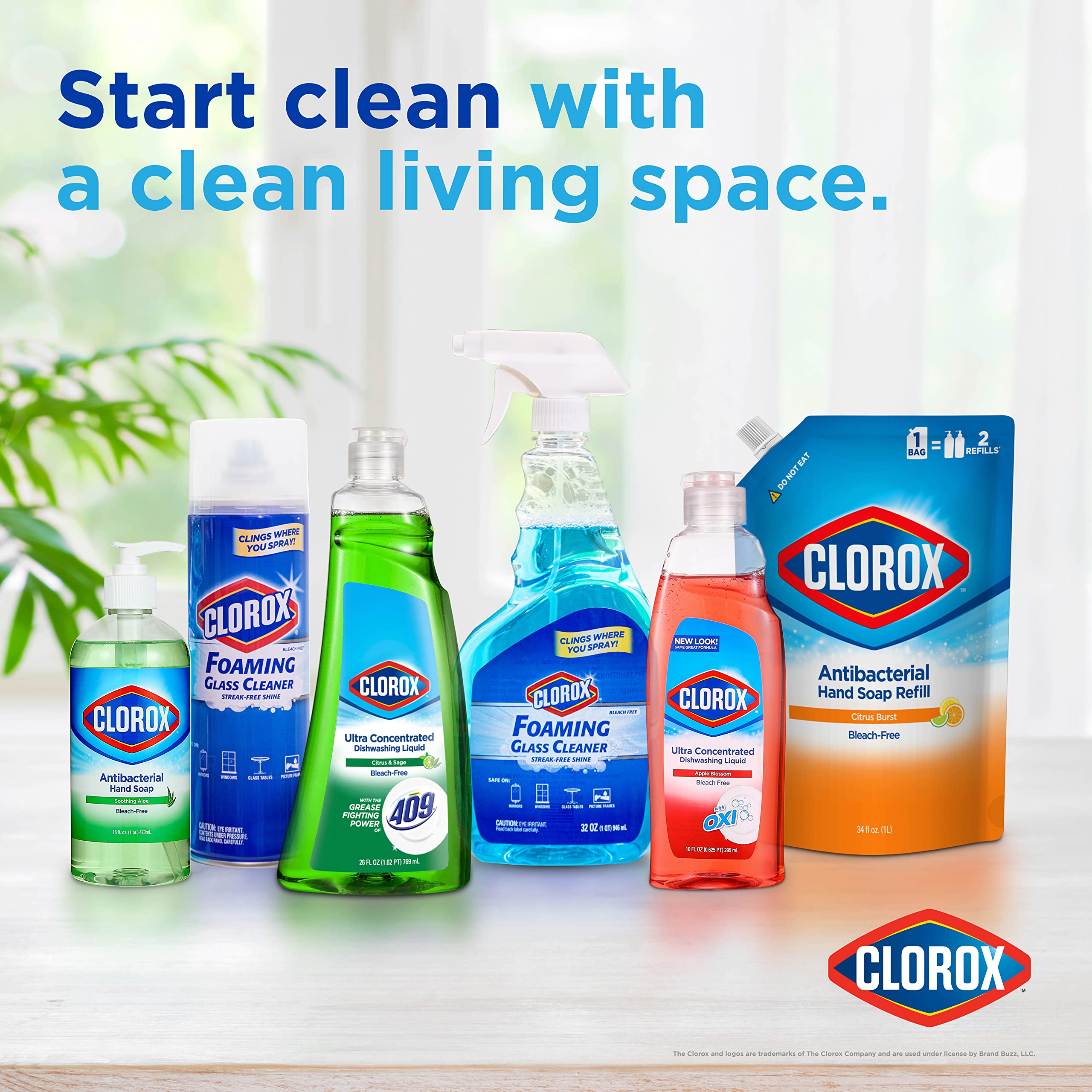 Foto 6 | Recambio De Jabón De Manos Clorox Antibacterial 1l Citrus Burst Scent - Venta Internacional.