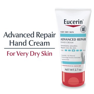 Foto 2 | Crema De Manos Eucerin Advanced Repara Piel Muy Seca 80 Ml X 12 - Venta Internacional.