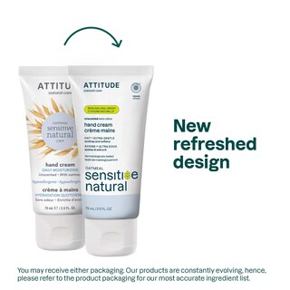 Foto 2 | Crema De Manos Attitude Para Pieles Sensibles Con Avena 75 Ml - Venta Internacional.