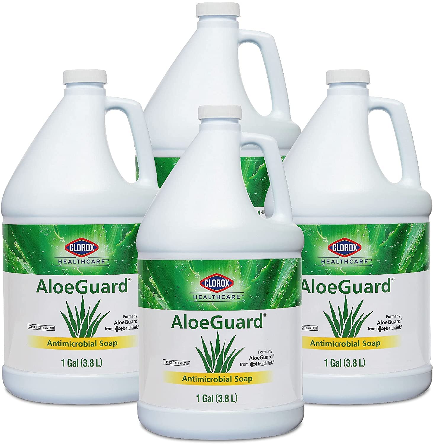 Jabón Antimicrobiano Para Manos Clorox Healthcare Aloeguard 4l X4 - Venta Internacional.