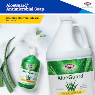 Foto 3 | Jabón Antimicrobiano Para Manos Clorox Healthcare Aloeguard 4l X4 - Venta Internacional.