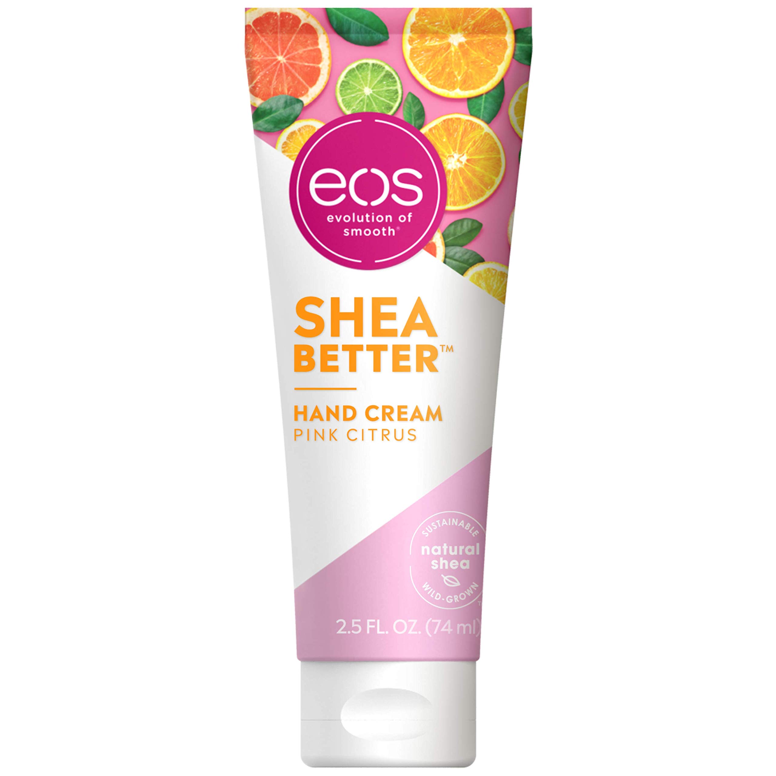 Crema De Manos Eos Pink Citrus Natural Karité Butter 75 Ml - Venta Internacional.