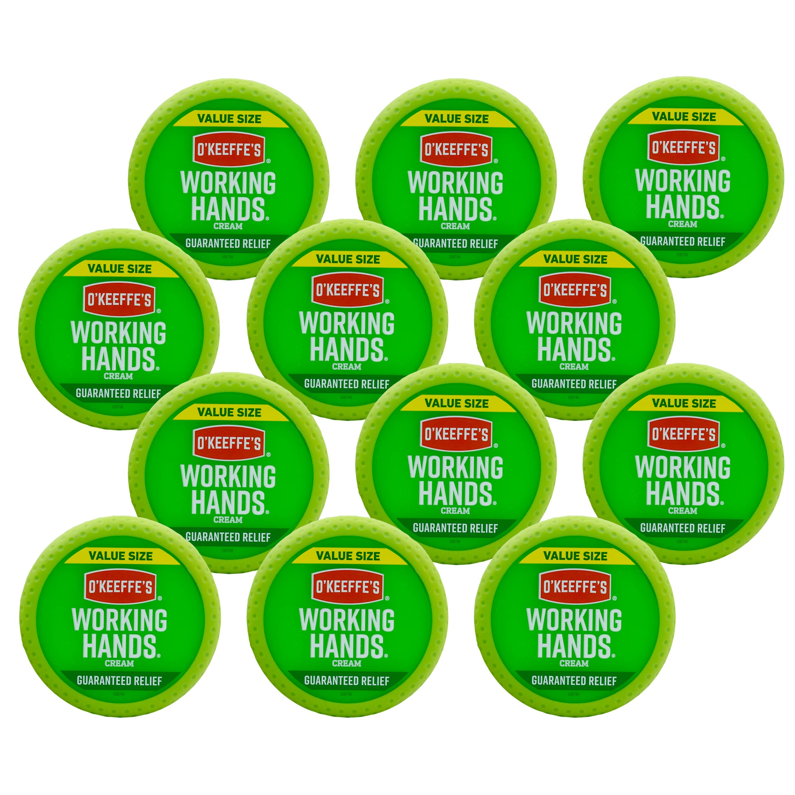 Foto 1 | Crema De Manos O'keeffe's Working Hands 200 Ml (paquete De 12) - Venta Internacional.
